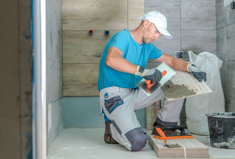 Our team working on Bathroom Remodeling projects in Denver, NC