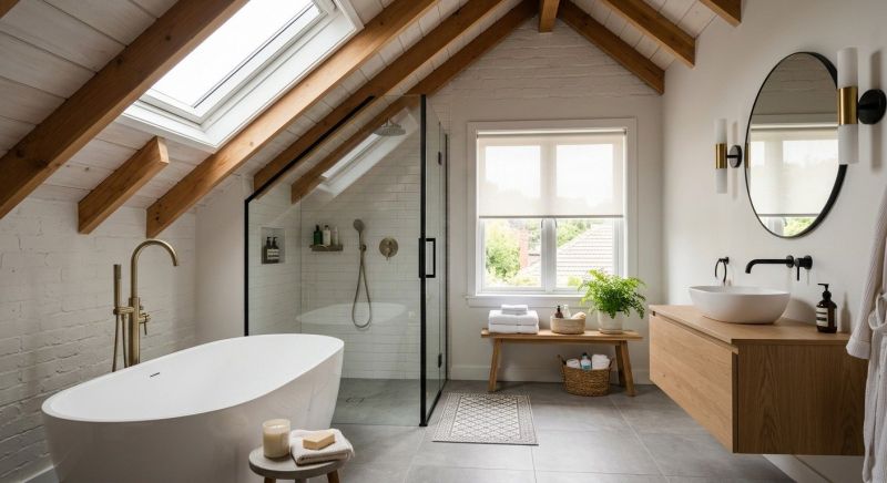 Attic Bathroom Remodeling in Denver, NC
