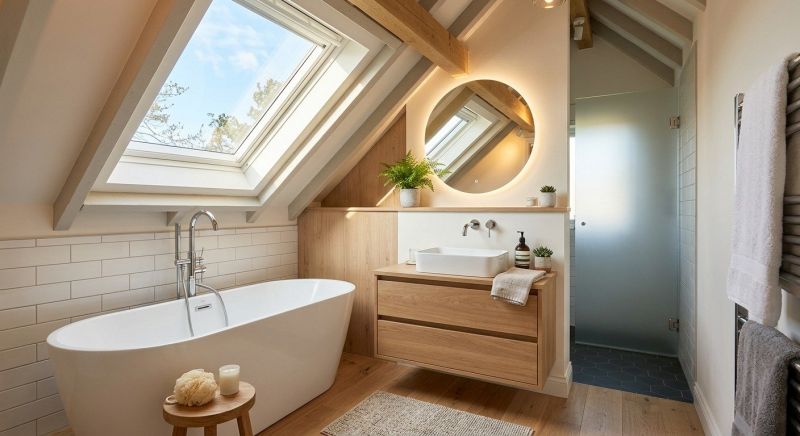 Attic Bathroom Remodeling in Denver, NC