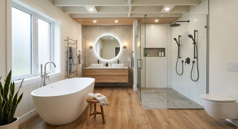 Basement Bathroom Remodeling in Denver, NC