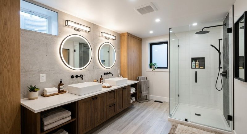 Basement Bathroom Remodeling in Denver, NC