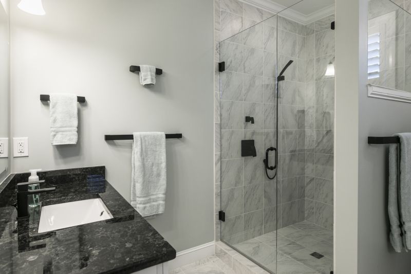 Granite Shower Installation in Denver, NC