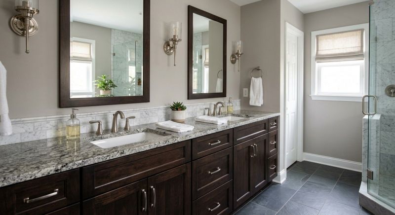 Granite Shower Installation in Denver, NC