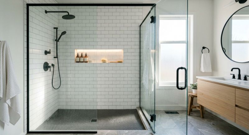 Shower Enlargement in Cornelius, NC